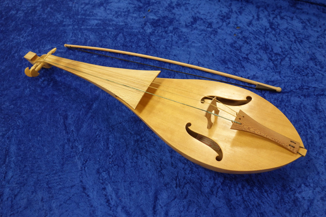 Bass Rebec by Bernard Ellis with Bow (Previously Owned)