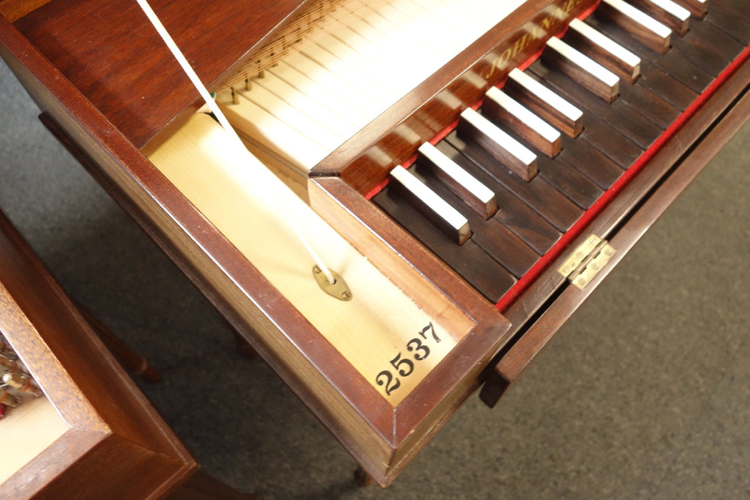 Clavichord by John Morley no. 2537 with turned stand (Previously Owned)