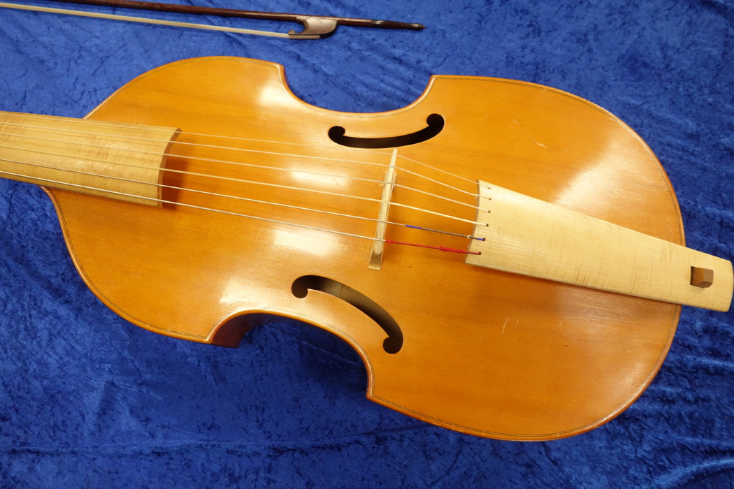 Lu Mi 6 String Bass Viol with Bow and Hard Case (Previously Owned)