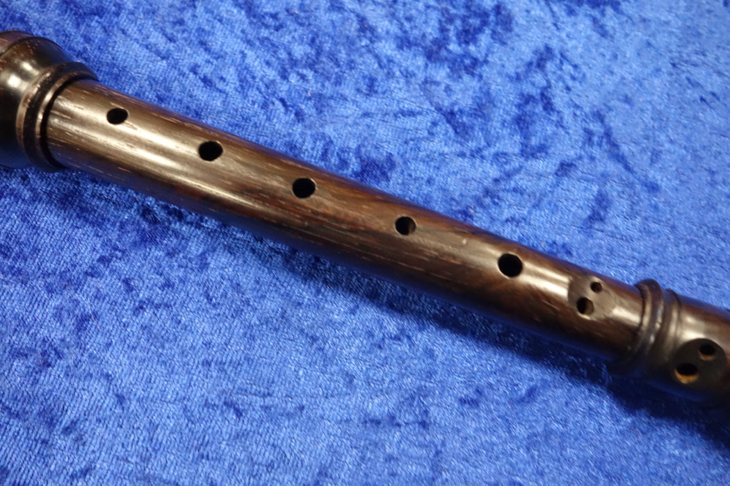 Hans Coolsma Soprano Modern Recorder A440 in Rosewood with Bell Key (Previously Owned)