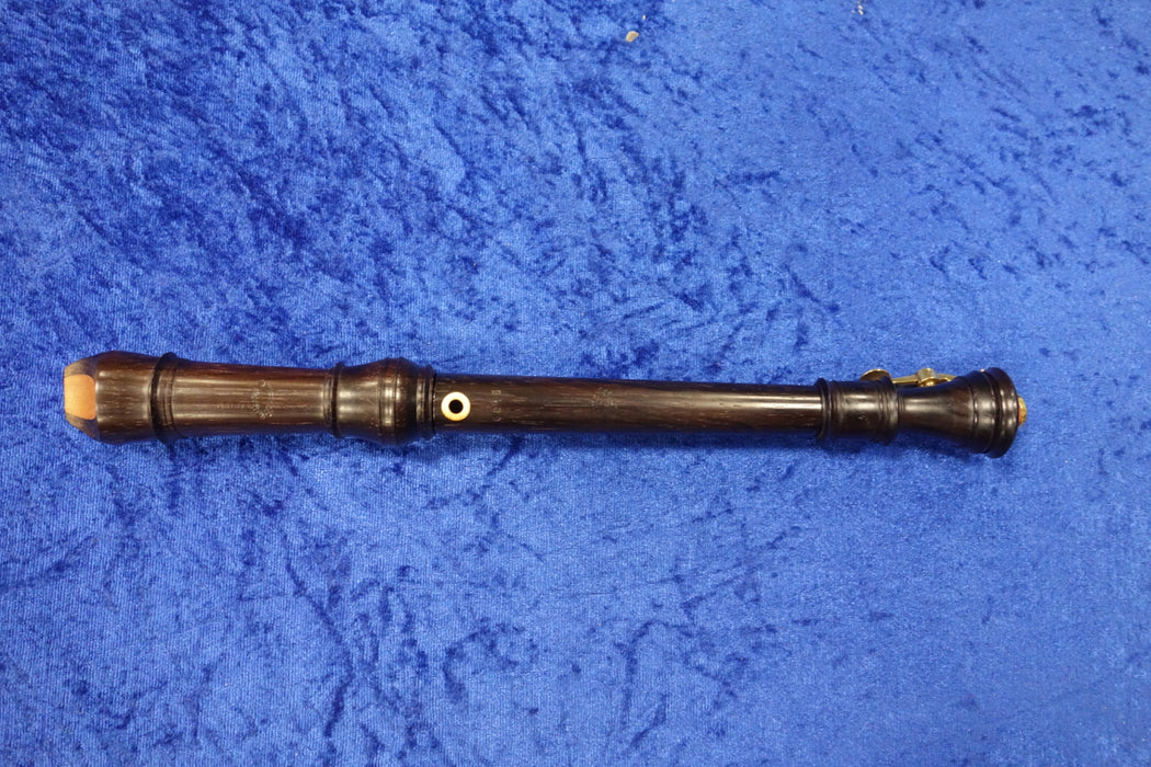Hans Coolsma Soprano Modern Recorder (a440) in Rosewood with Bell Key (Previously Owned)