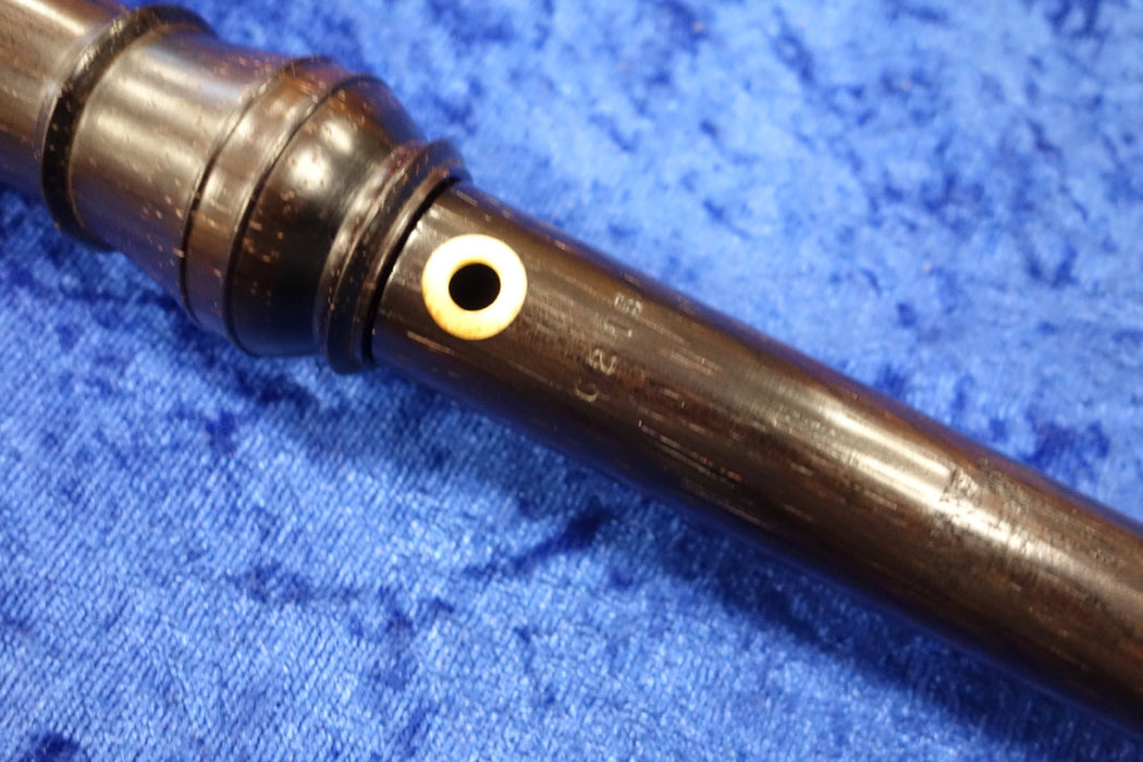 Hans Coolsma Soprano Modern Recorder (a440) in Rosewood with Bell Key (Previously Owned)