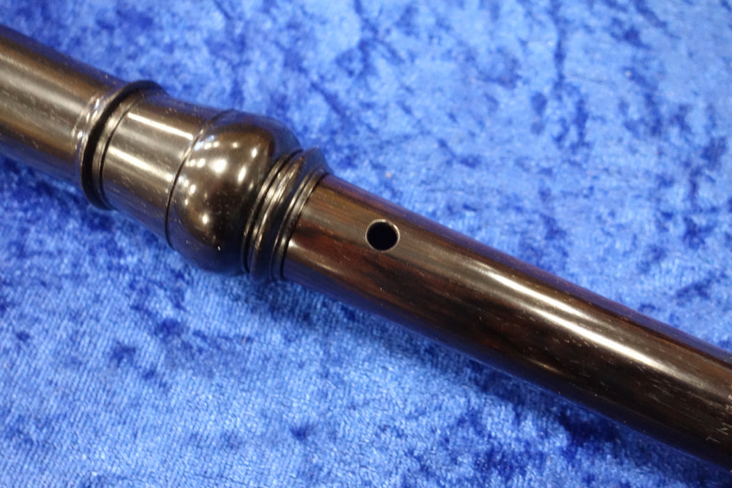 Tom Prescott Soprano Recorder after Boekhout A415 two piece in Grenadilla (Previously Owned)