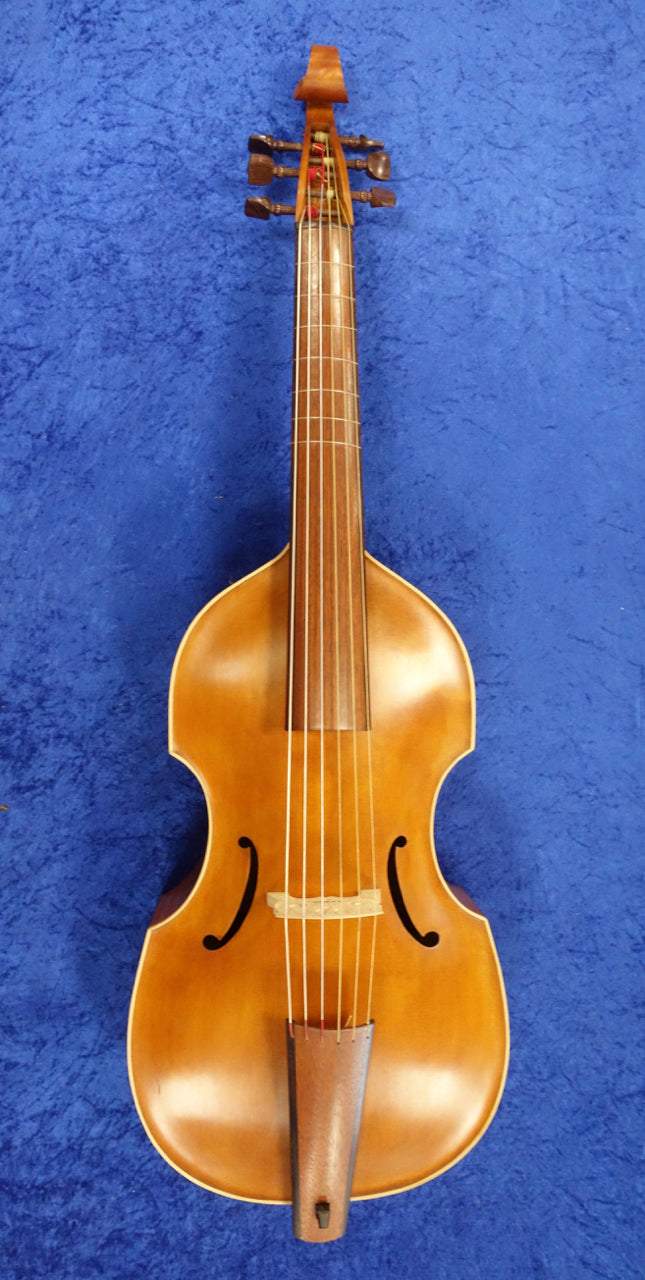 6 String Bass Viol by Wolfgang Uebel 1973 (Previously Owned) — Early