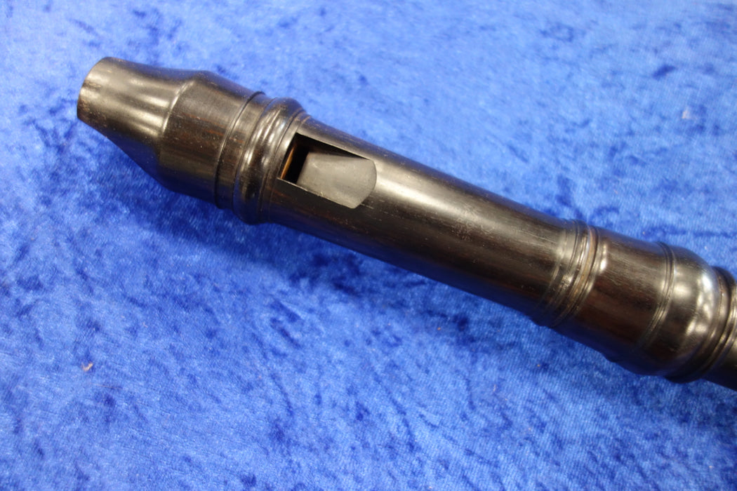 Adrian Brown Alto Recorder after J Denner a415 in Grenadilla (Previously Owned)