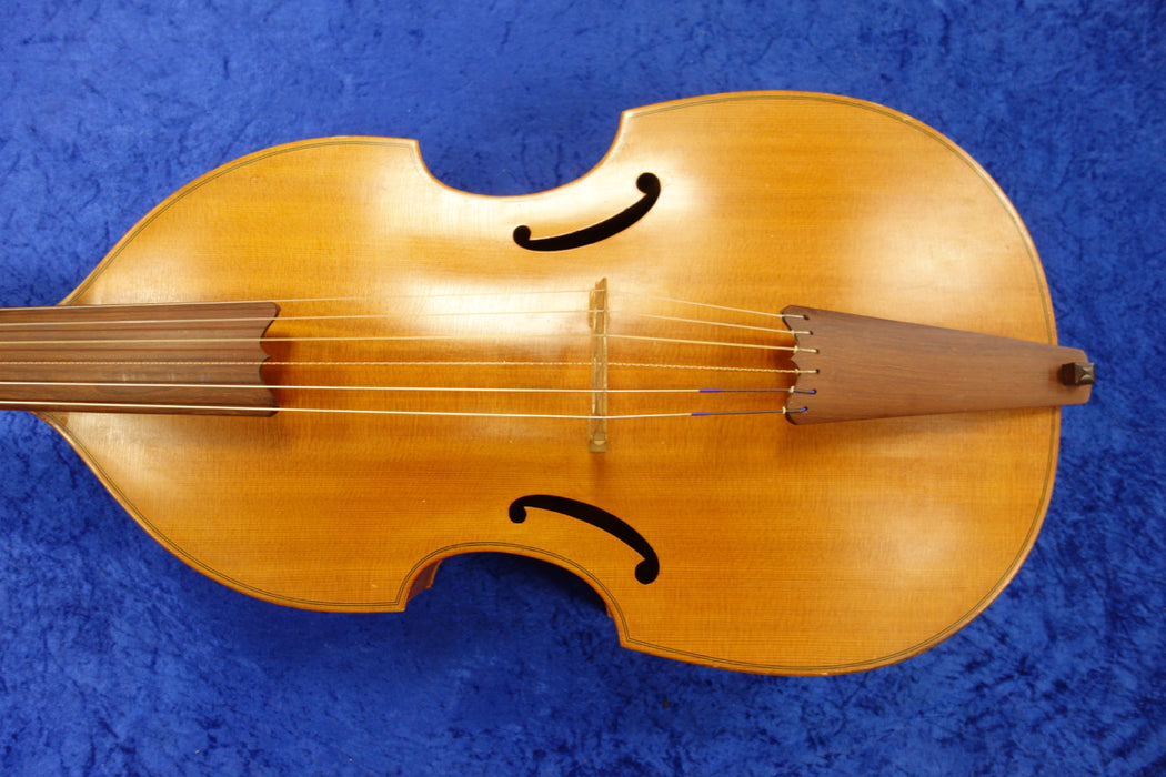 Dolmetsch 6 String Bass Viol with Bow and Padded Bag (Previously Owned)