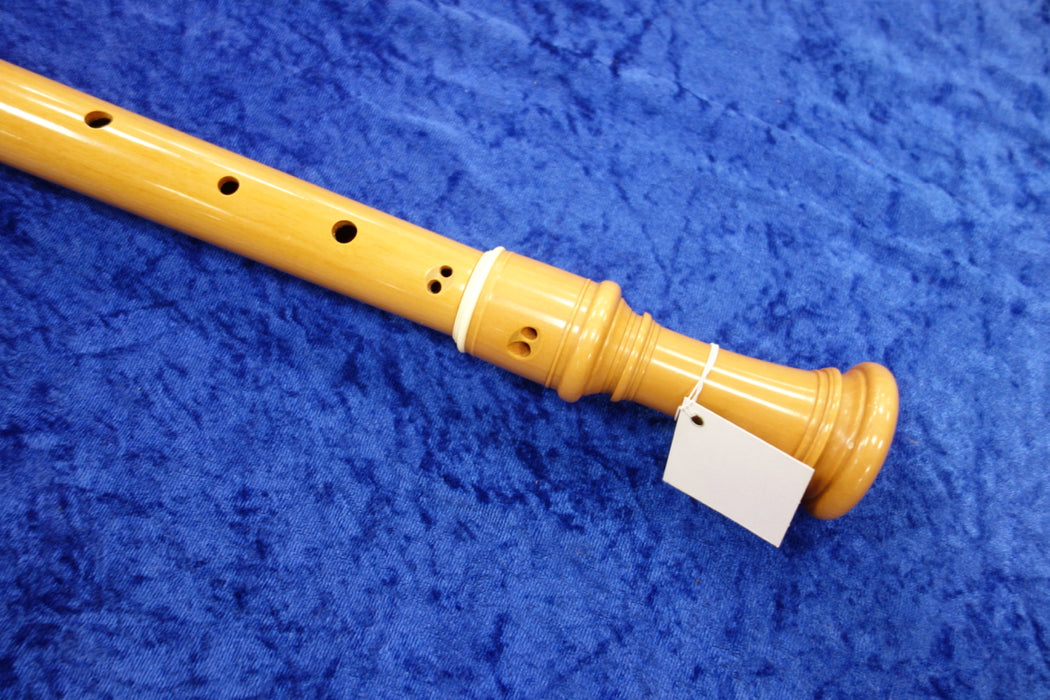 Moeck Rottenburgh Tenor Recorder in Boxwood with decorative rings (Previously Owned)