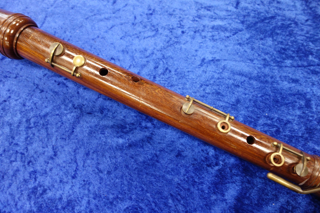 Kung Classica Bass Recorder with single lower key in Palisander (Previously Owned)