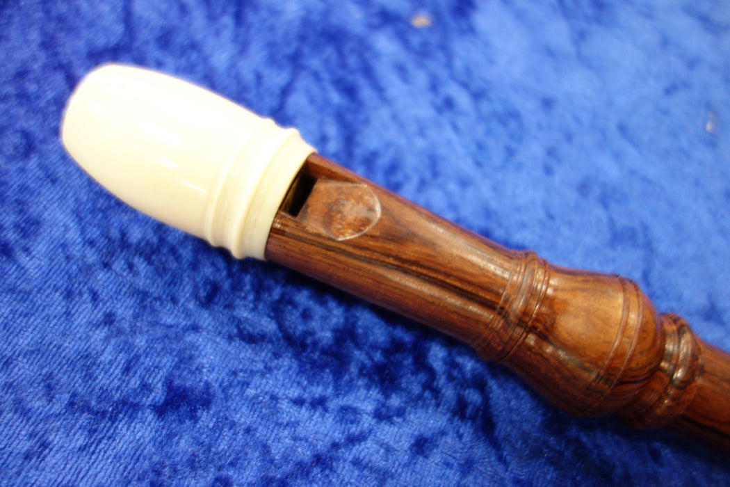 Dolmetsch Soprano Recorder in Rosewood no. 11659. (Previously Owned)