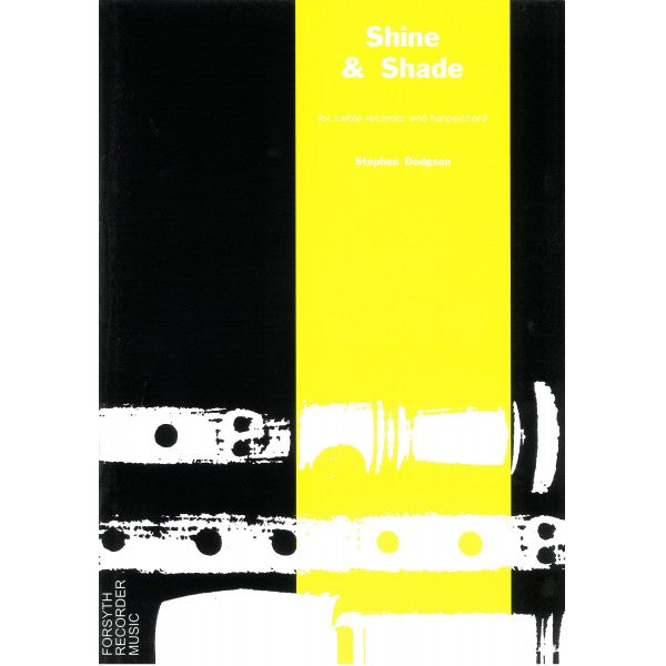 Dodgson: Shine and Shade for Treble Recorder and Piano