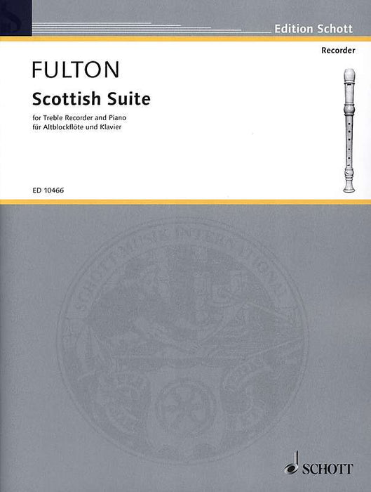 Fulton: Scottish Suite for Treble Recorder and Piano