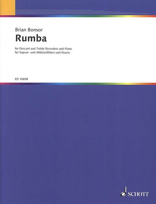 Bonsor: Rumba for Descant and Treble Recorders and Piano