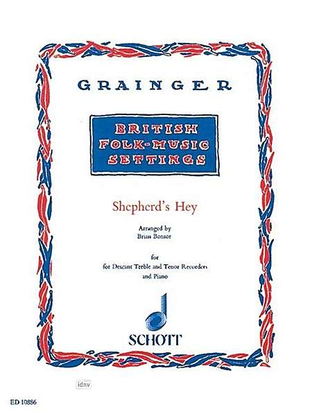 Grainger: Shepherd's Hey for 3 Recorders and Piano