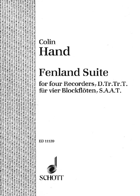 Hand: Fenland Suite for 4 Recorders