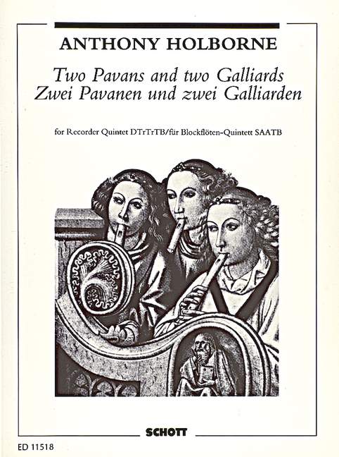 Holborne: 2 Pavans and 2 Galliards for 5 Recorders