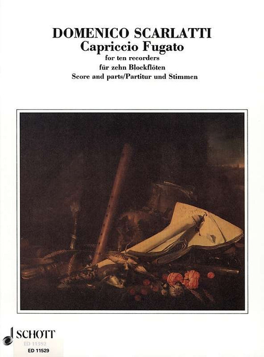 Scarlatti: Capriccio Fugato for 10 Recorders