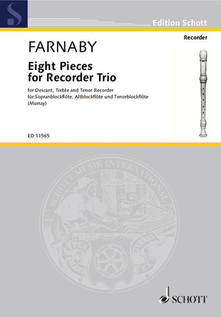 Farnaby: 8 Pieces for Recorder Trio