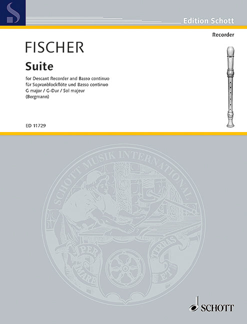 Fischer: Suite in G Major for Descant Recorder and Basso Continuo