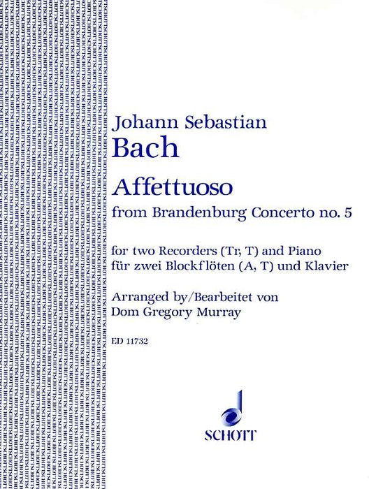 J. S. Bach: Affetuoso for 2 Recorders and Keyboard