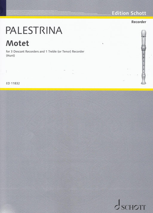 Palestrina: Motet for 4 Recorders