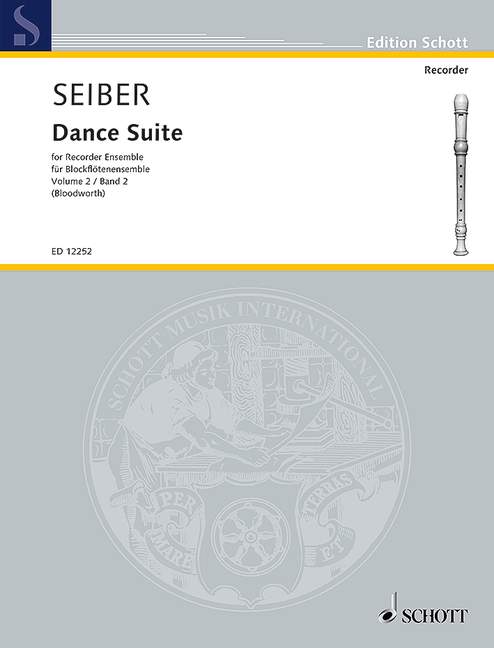 Seiber: Dance Suite for Recorder Quartet, Vol. 2