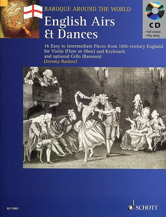 Various: English Airs and Dances for Violin and Keyboard