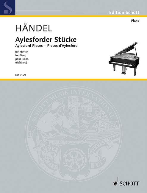 Handel: Aylesford Pieces for Piano