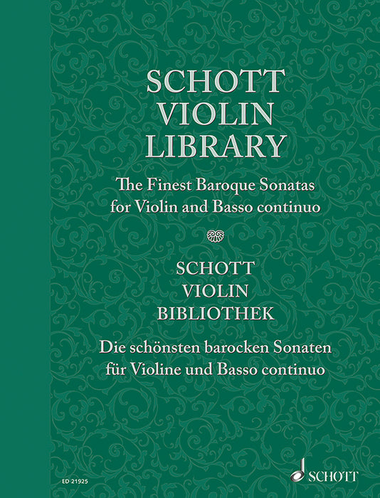 Schott Violin Library: The Finest Baroque Sonatas for Violin and Basso Continuo