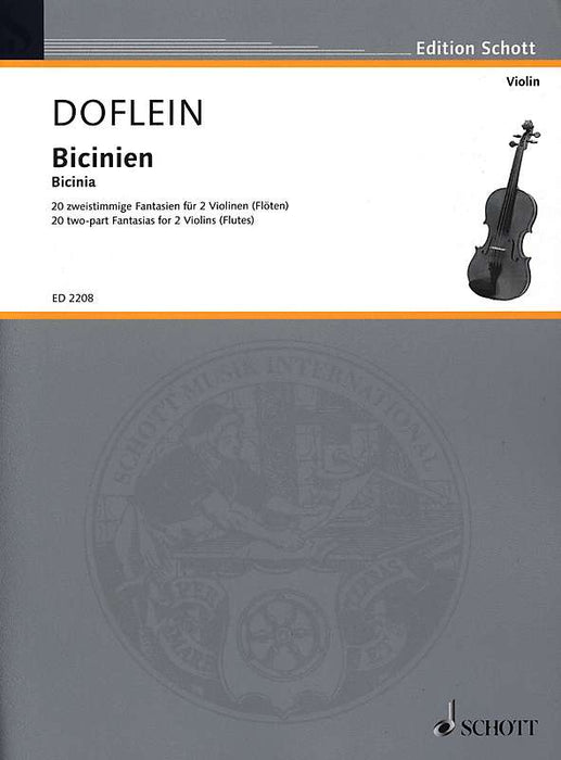 Doflein (ed.): Bicinia for 2 Violins