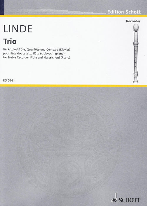 Linde: Trio for Treble Recorder, Flute and Harpsichord