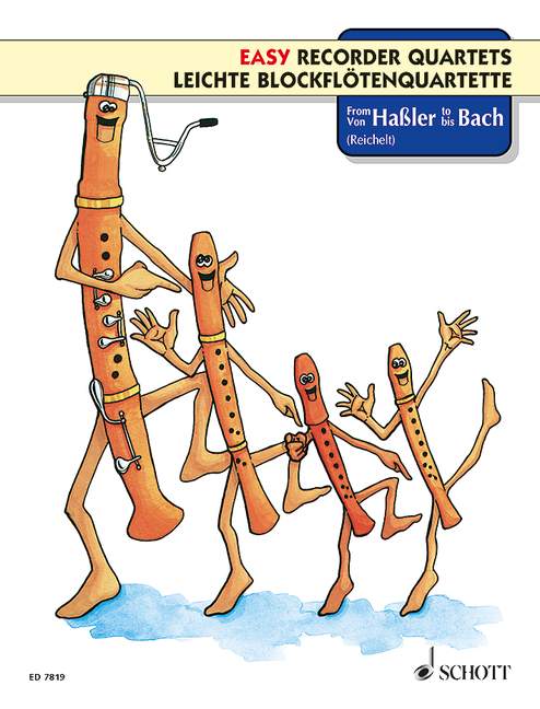 Various: Easy Recorder Quartets - From Hassler to Bach