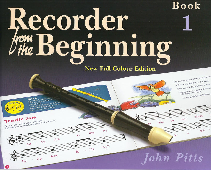 Pitts: Recorder from the Beginning Book 1 - New Full-Colour Edition
