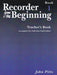 Pitts: Recorder from the Beginning, Teacher's Book 1