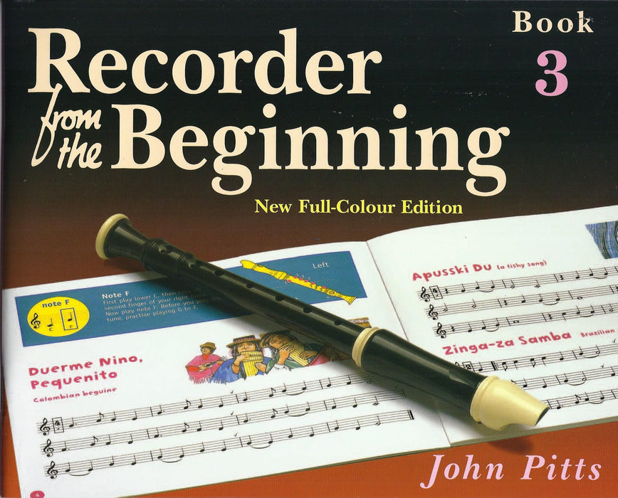 Pitts: Recorder from the Beginning Book 3 - New Full-Colour Edition