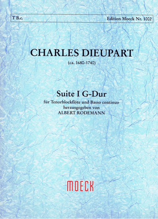 Dieupart: Suite I in G Major for Tenor Recorder and Basso Continuo