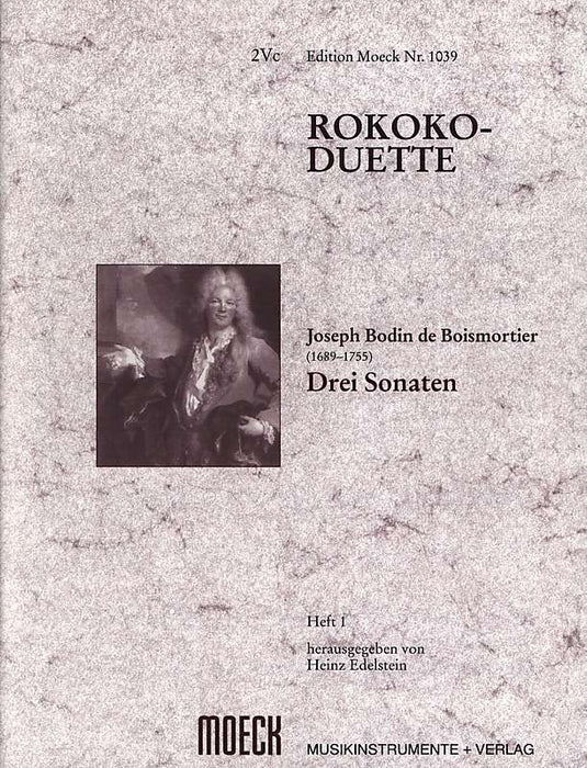 Boismortier: 3 Sonatas for 2 Violoncellos