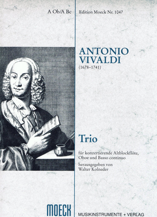 Vivaldi: Trio for Treble Recorder, Oboe and Basso Continuo