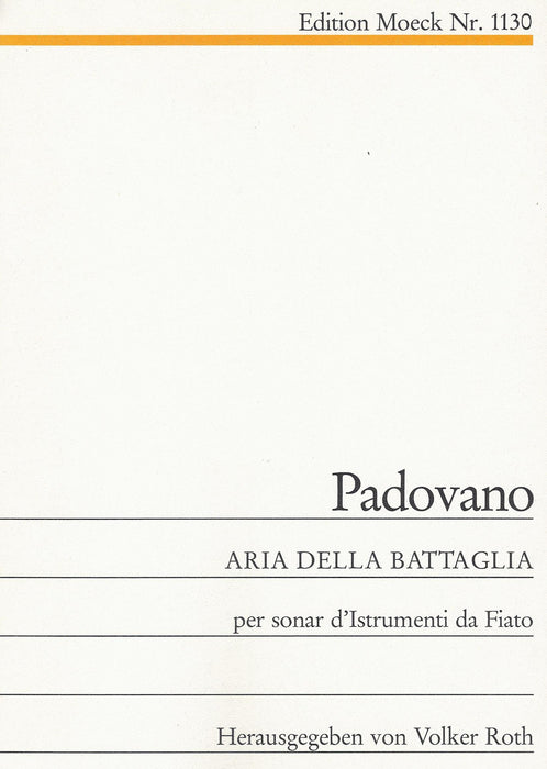 Padovano: Aria Detta La Battaglia for 8 Instruments