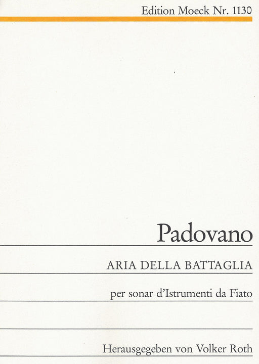 Padovano: Aria Detta La Battaglia for 8 Instruments