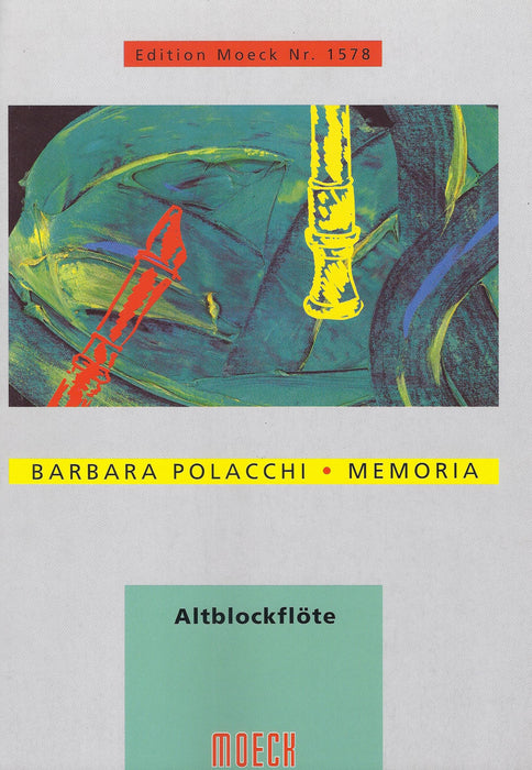 Polacchi: Memoria for Treble Recorder Solo