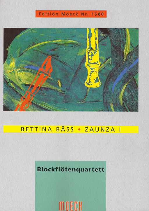 Baess: Zaunza I for Recorder Quartet