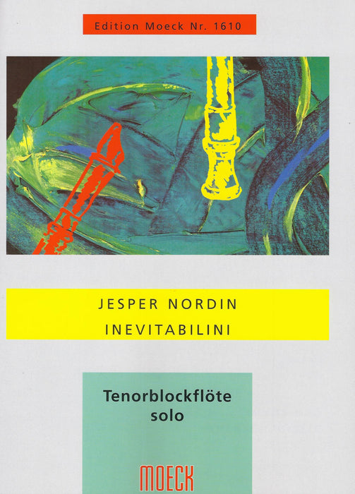 Nordin: Inevitabilini for Tenor Recorder Solo