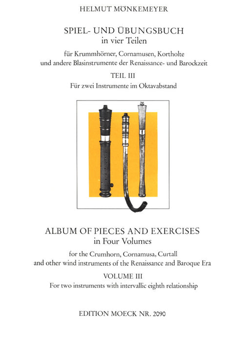 Monkemeyer: Album of Pieces and Exercises for 2 Instruments, Vol. 3