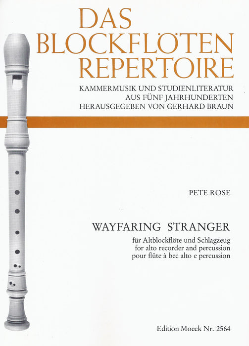 Rose: Wayfaring Stranger for Alto Recorder and Percussion
