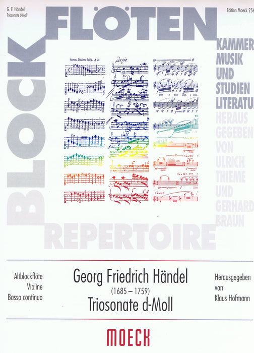Handel: Trio Sonata in D Minor for Treble Recorder, Violin and Basso Continuo