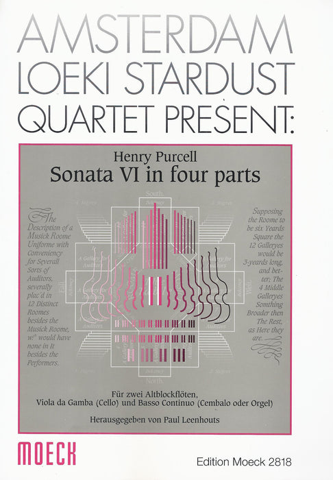 Purcell: Sonata No. 6 in 4 Parts for 2 Treble Recorders, Viola da Gamba and Basso Continuo