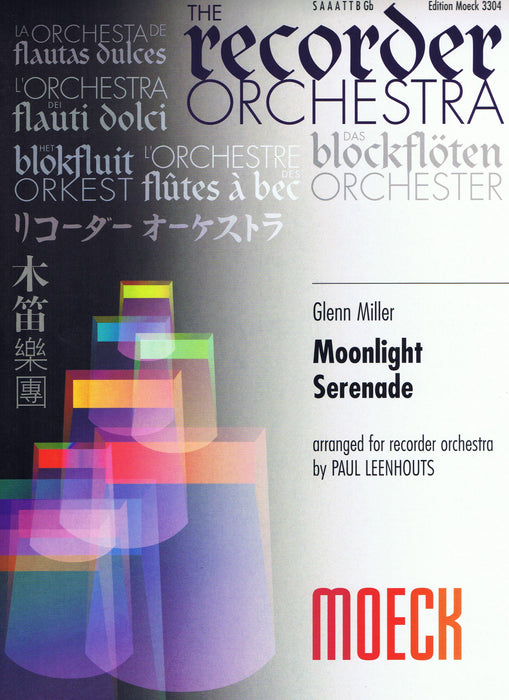 Miller: Moonlight Serenade for Recorder Orchestra