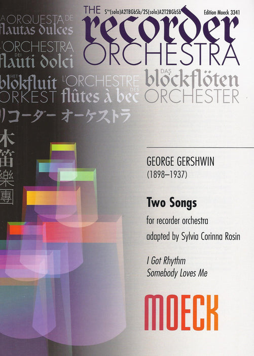 Gershwin: Two Songs for Recorder Orchestra