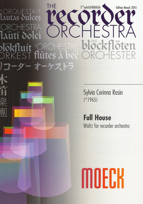 Rosin: Full House for Recorder Orchestra