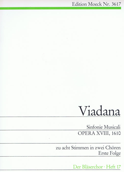 Viadana: Sinfonie Musicali in 8 Parts